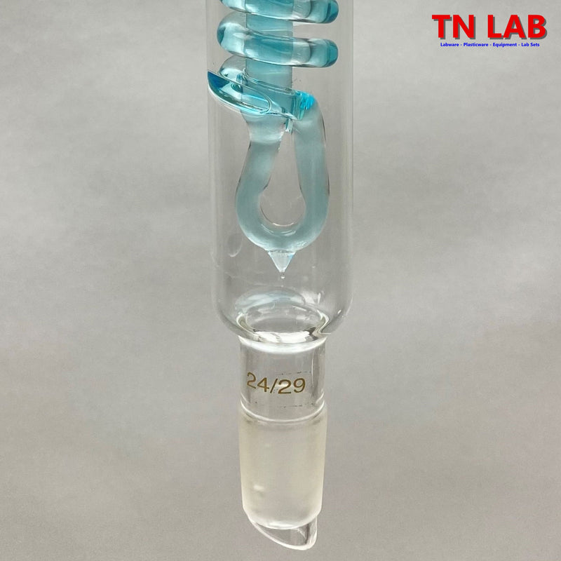 TN LAB Supply 200mm Dimroth Reflux Condenser Borosilicate 3.3 Glass