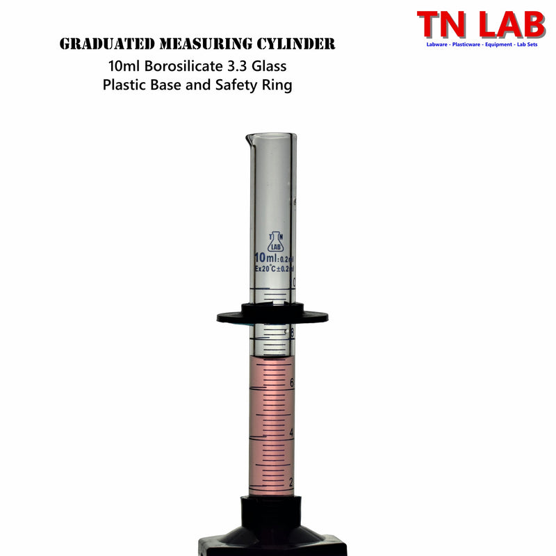 TN LAB Supply Graduated Measuring Cylinder 10ml