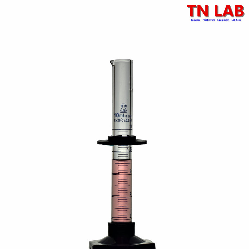 TN LAB Supply Graduated Measuring Cylinder 10ml Borosilicate 3.3 Glass
