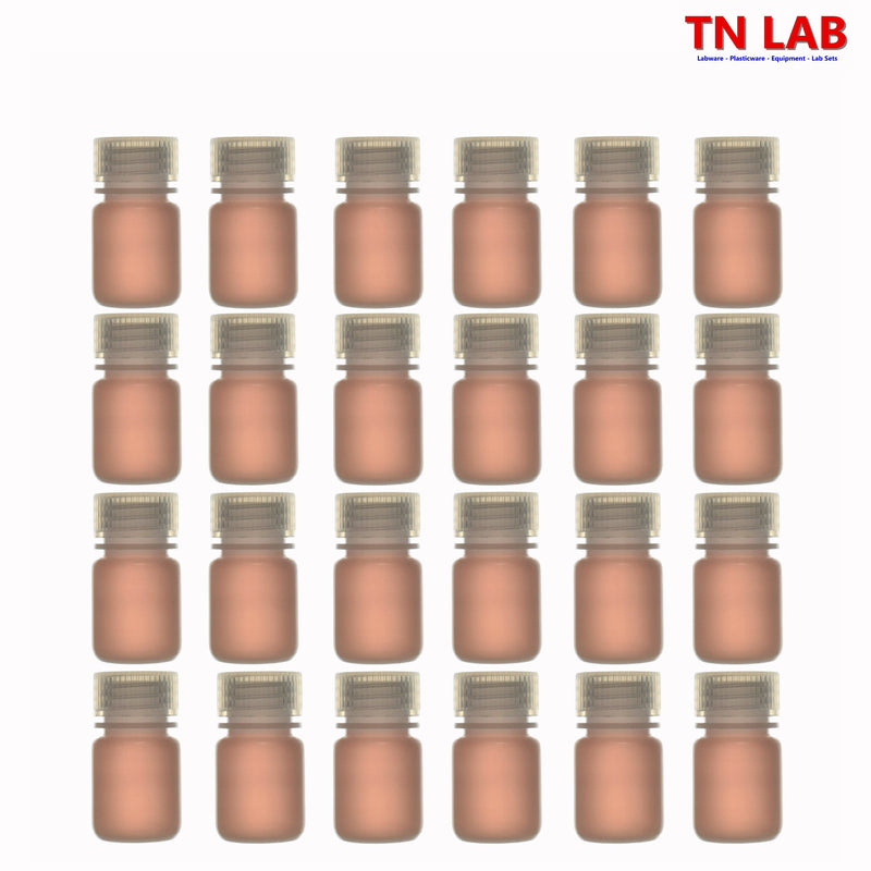 TN LAB Supply 30ml Reagent Storage Bottle Polypropylene with Cap REBOT PP 30ml 24-Pack
