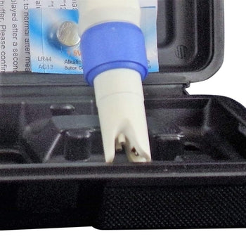 High Range Conductivity Pen Meter 0-1.999 mS & Temperature Meter with Hard Case-Equipment-TN Lab Supply