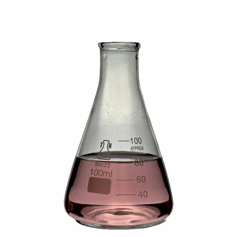 TN LAB Supply Conical Erlenmeyer Flask 100ml