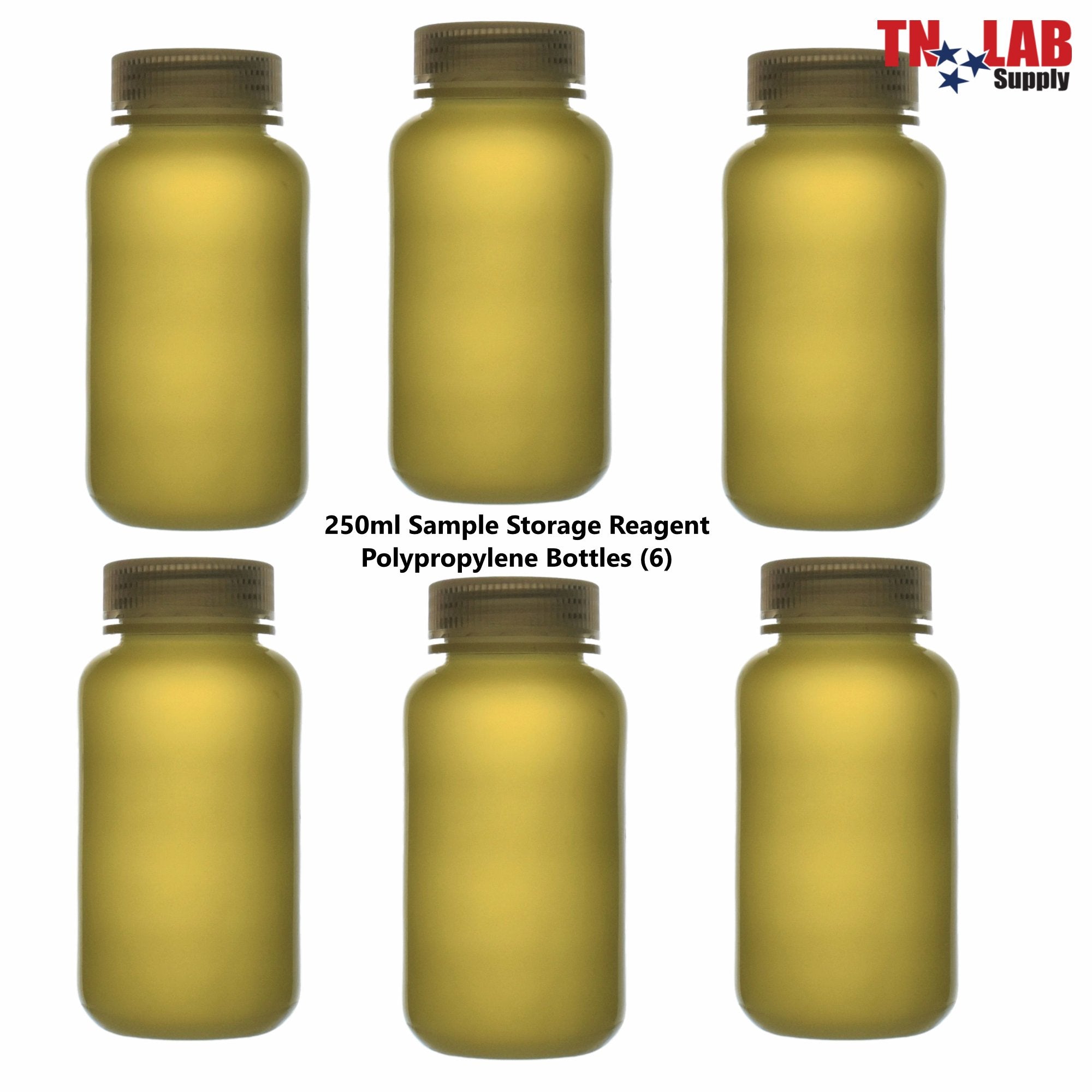 Plastic Reagent Bottle Sample Sealing Liquid Storage Container 2pcs - Brown  - Bed Bath & Beyond - 37246508