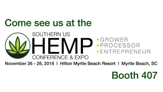 Join us in Myrtle Beach for the Southern US Hemp Conference & Expo!