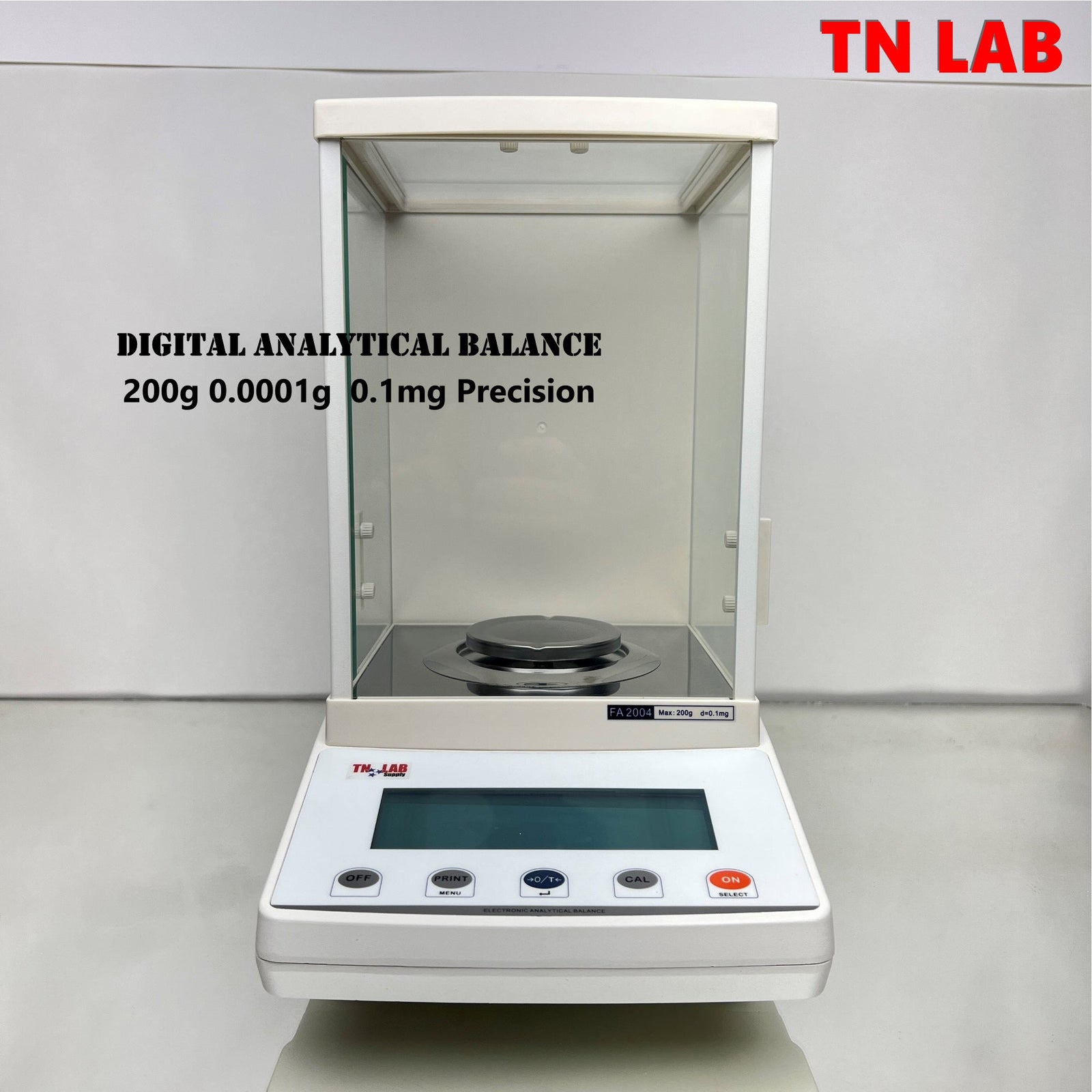 Analytical Balance Digital - 200 grams - 0.0001 gram - 0.1 mg Push But