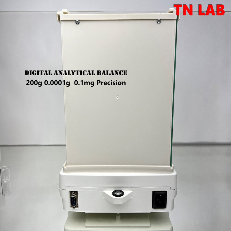 TN LAB Analytical Balance Digital 200g 0.0001g Precision Rear