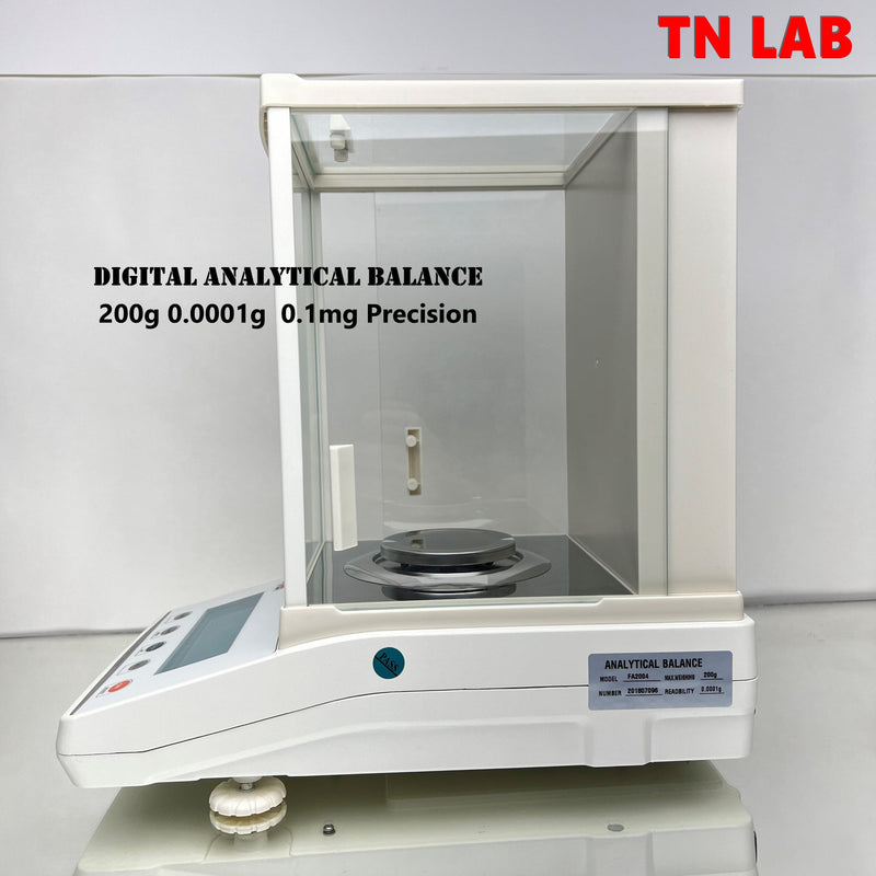TN LAB Analytical Balance Digital 200g 0.0001g Precision Right