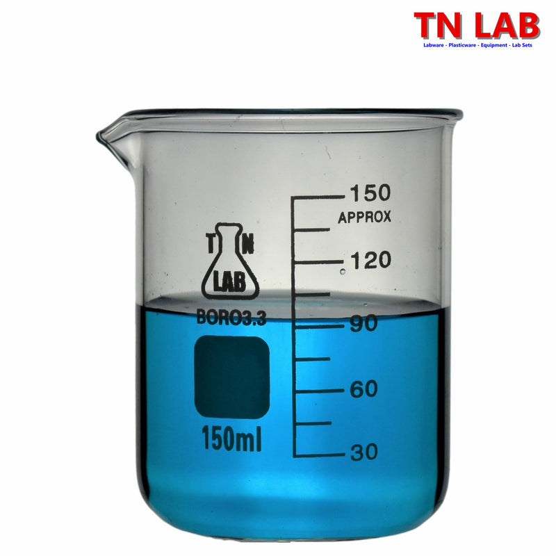 TN LAB Beaker 150ml Borosilicate Glass
