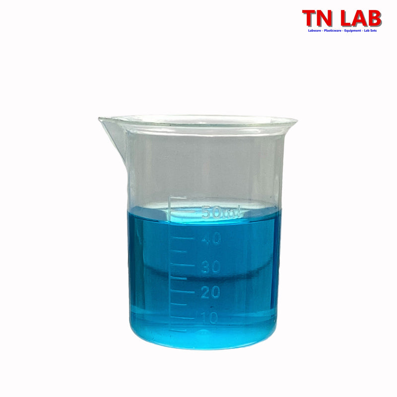 TN LAB Supply Beaker Low-Cost 50ml  Polypropylene