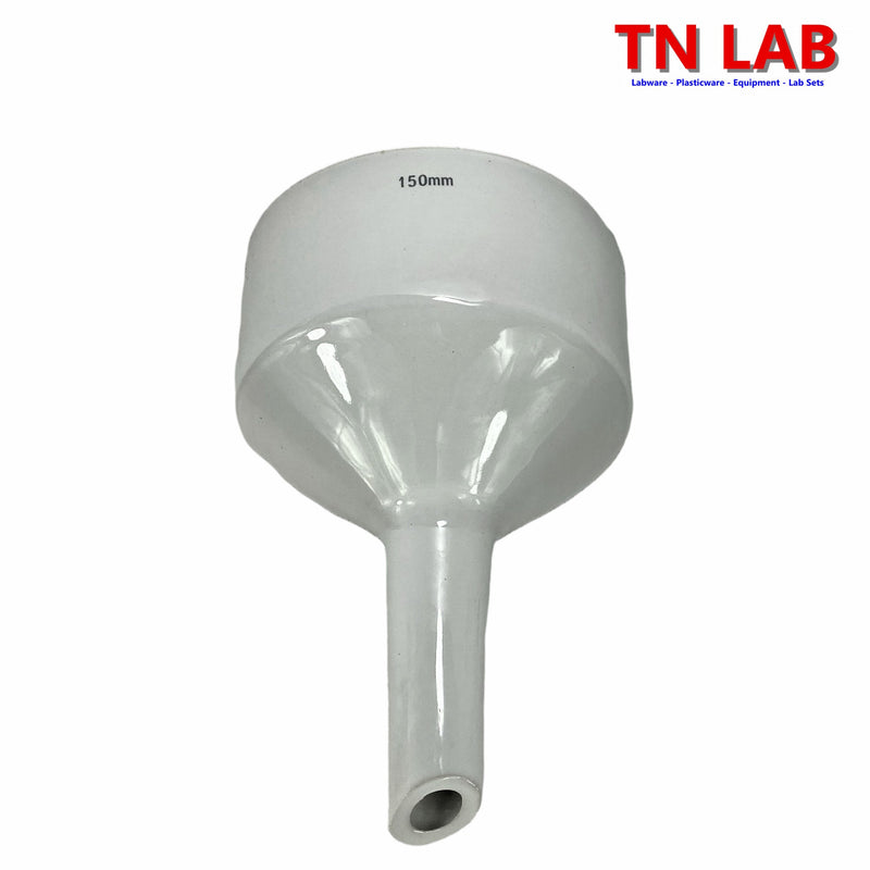 TN LAB Supply Buchner Funnel 150mm Porcelain Ceramic 