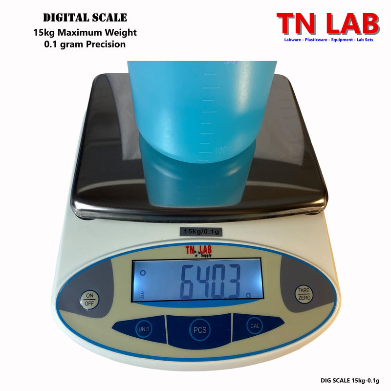 TN LAB Supply Laboratory Scale 15kg 0.1g Precision