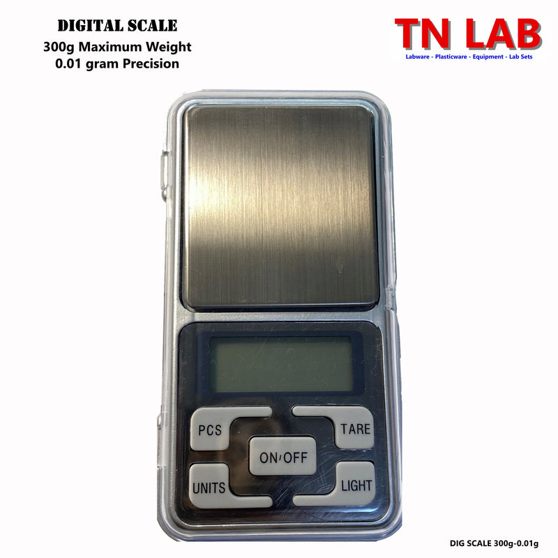 TN LAB Supply Digital Lab Mini Scale 300g 0.01g Accuracy