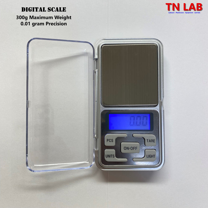 TN LAB Supply Digital Lab Mini Scale 300g 0.01g Accuracy