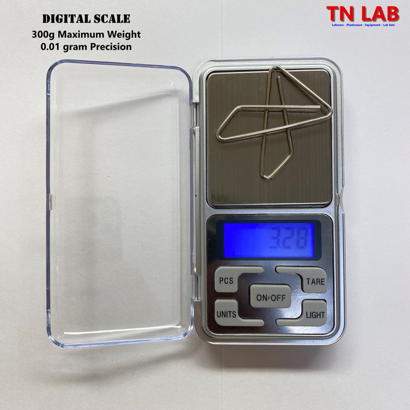 TN LAB Supply Digital Lab Mini Scale 300g 0.01g Accuracy