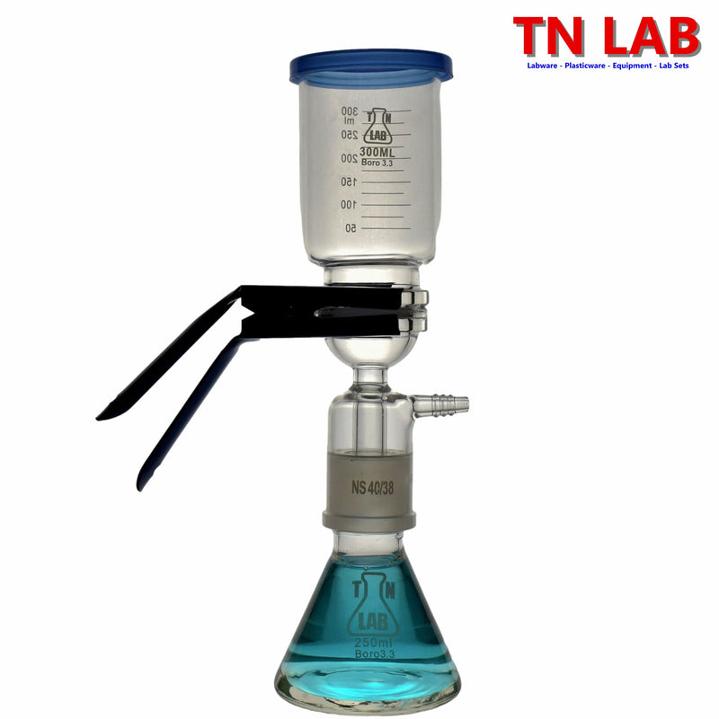 TN LAB Supply Filter Apparatus 250ml Borosilicate 3.3 Glass