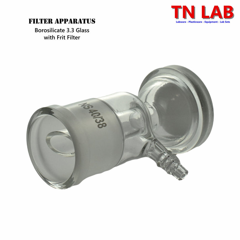 TN LAB Supply Filter Apparatus 500ml Borosilicate 3.3 Glass Frit Filter