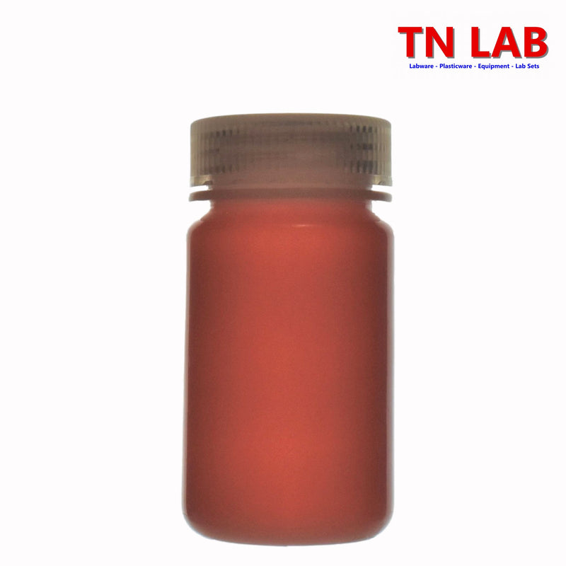 TN LAB Supply 125ml Reagent Storage Bottle Polypropylene with Cap REBOT PP 125ml