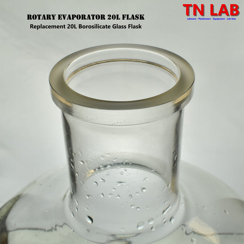 TN LAB Supply Rotary Evaporator Flask Neck 20000ml 20L Borosilicate Glass