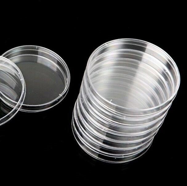 TN LAB Supply Petri Dish Sterile 60mmx10mm 10-Pack