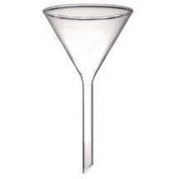 Borosilicate Glass Funnel 150 mm diameter long stem-Glassware-TN Lab Supply