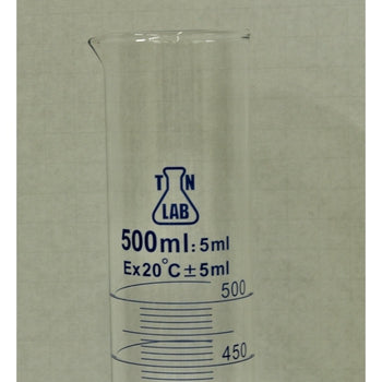 Borosilicate Glass Graduated Cylinder 500 ml-Glassware-TN Lab Supply