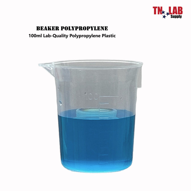 TN LAB Supply Lab Quality Polypropylene Beaker 100ml