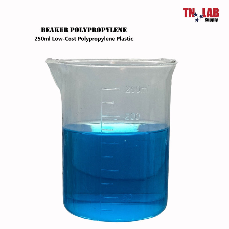 TN LAB Supply Low-Cost Polypropylene Beaker 250ml