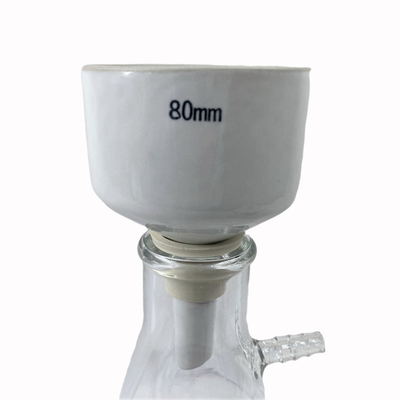 TN LAB Supply 80mm Buchner Funnel with Adapter