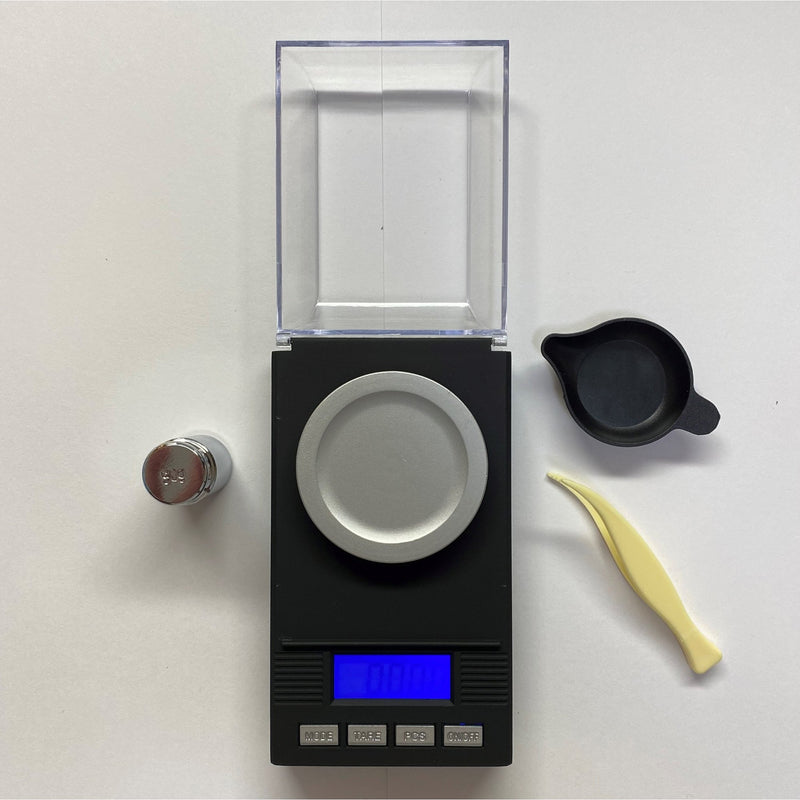 Digital External Milligram Scale For Medicine Weighing, Capacity 50 g x 1 mg,  For Laboratory
