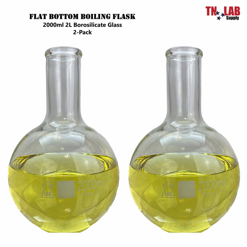 TN LAB Flat Bottom Boiling Florence Flask Family