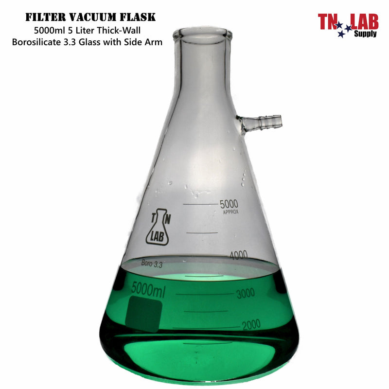 TN LAB Filter Vacuum Flask 5000ml 5 Liter