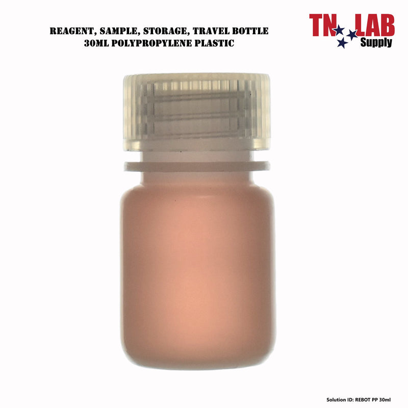 TN LAB Supply Reagent Bottle Polypropylene 30ml