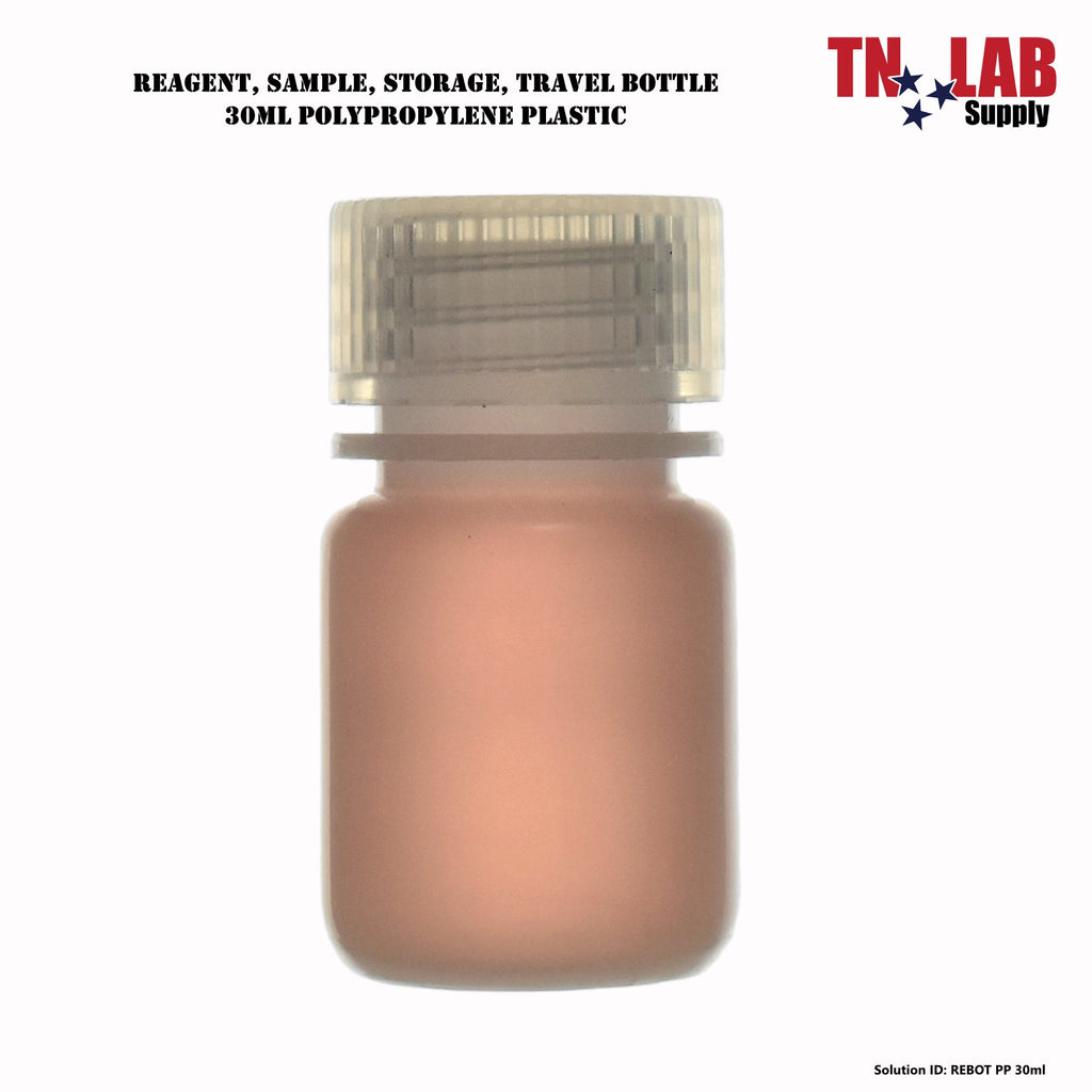 Plastic Reagent Bottle Sample Sealing Liquid Storage Container 2pcs - Brown  - Bed Bath & Beyond - 37246508