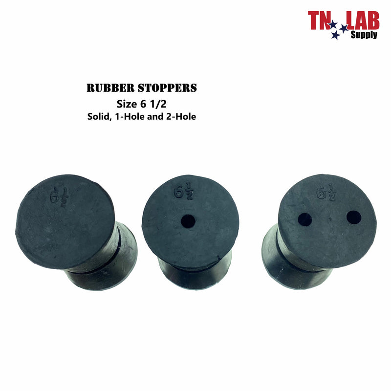 TN LAB Supply Rubber Stopper Size 6.5 Options