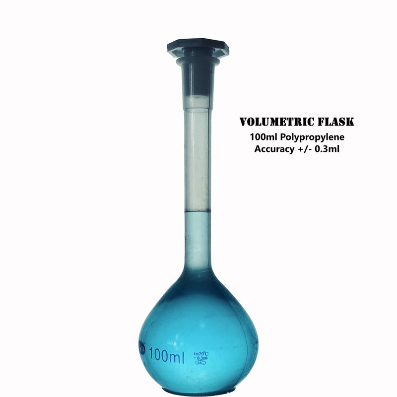 TN LAB Supply Volumetric Flask Polypropylene 100ml